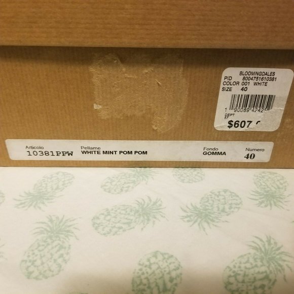 Joshua*s Women Gomma Leather Fox Fur Sneakers $607 - Picture 11 of 11